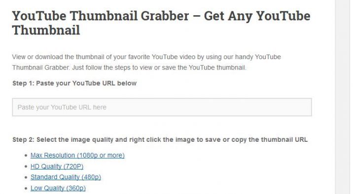 thumbnail grabber