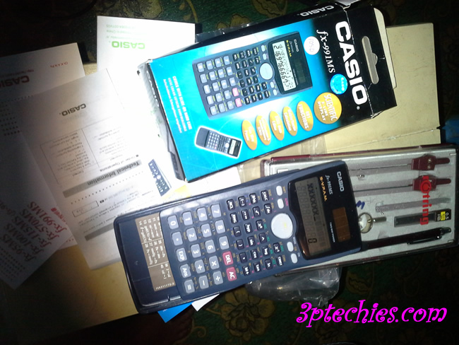 Calculator Manual Casio Fx 991ms - 